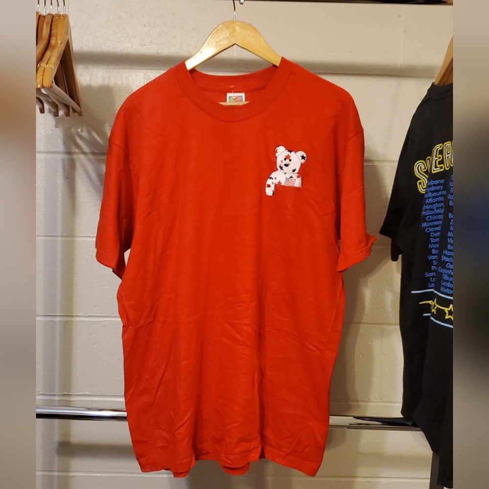 Size XL-Vintage Glory Beanie Baby T Shirt and Matching Beanie Baby